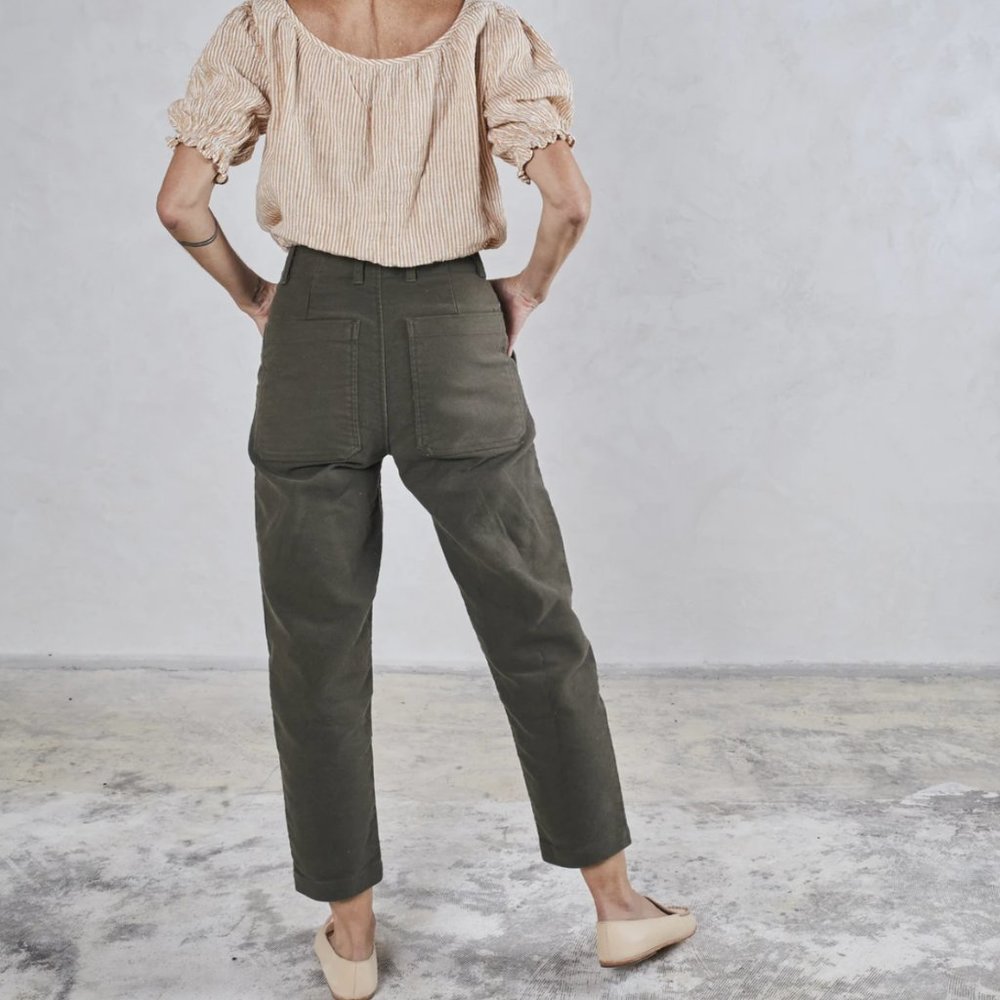 EUC  esby Florence Pant in Moss- to sell or trade - Picture 3 of 11